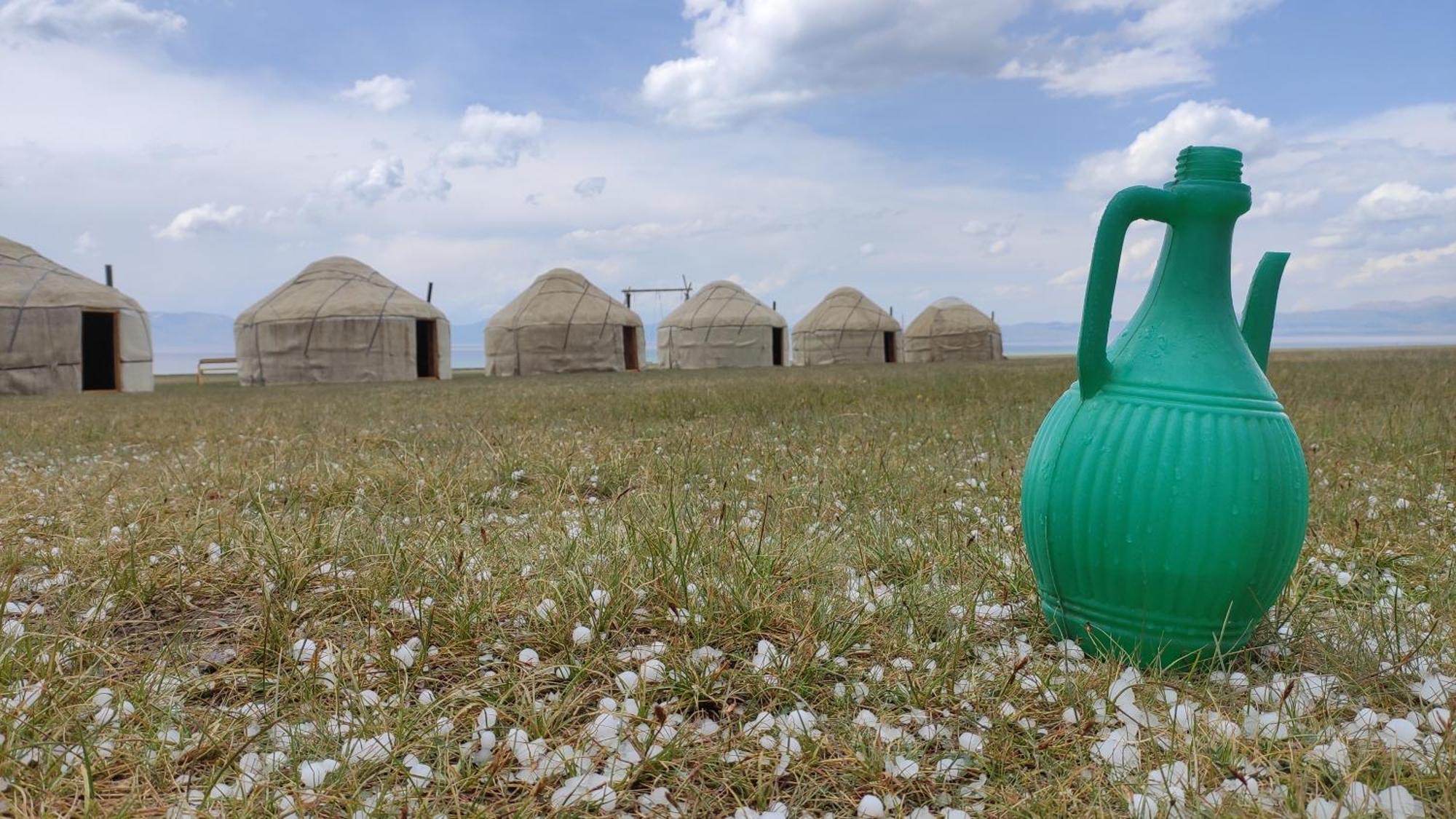Yurt Camp Ali-Nur At Lake Song-Kol Юрточный Лагерь Али-Нур Озеро Сон-Куль Сон-Куль Кыргызстан Нарын Kyrgyzstan Naryn Exteriér fotografie