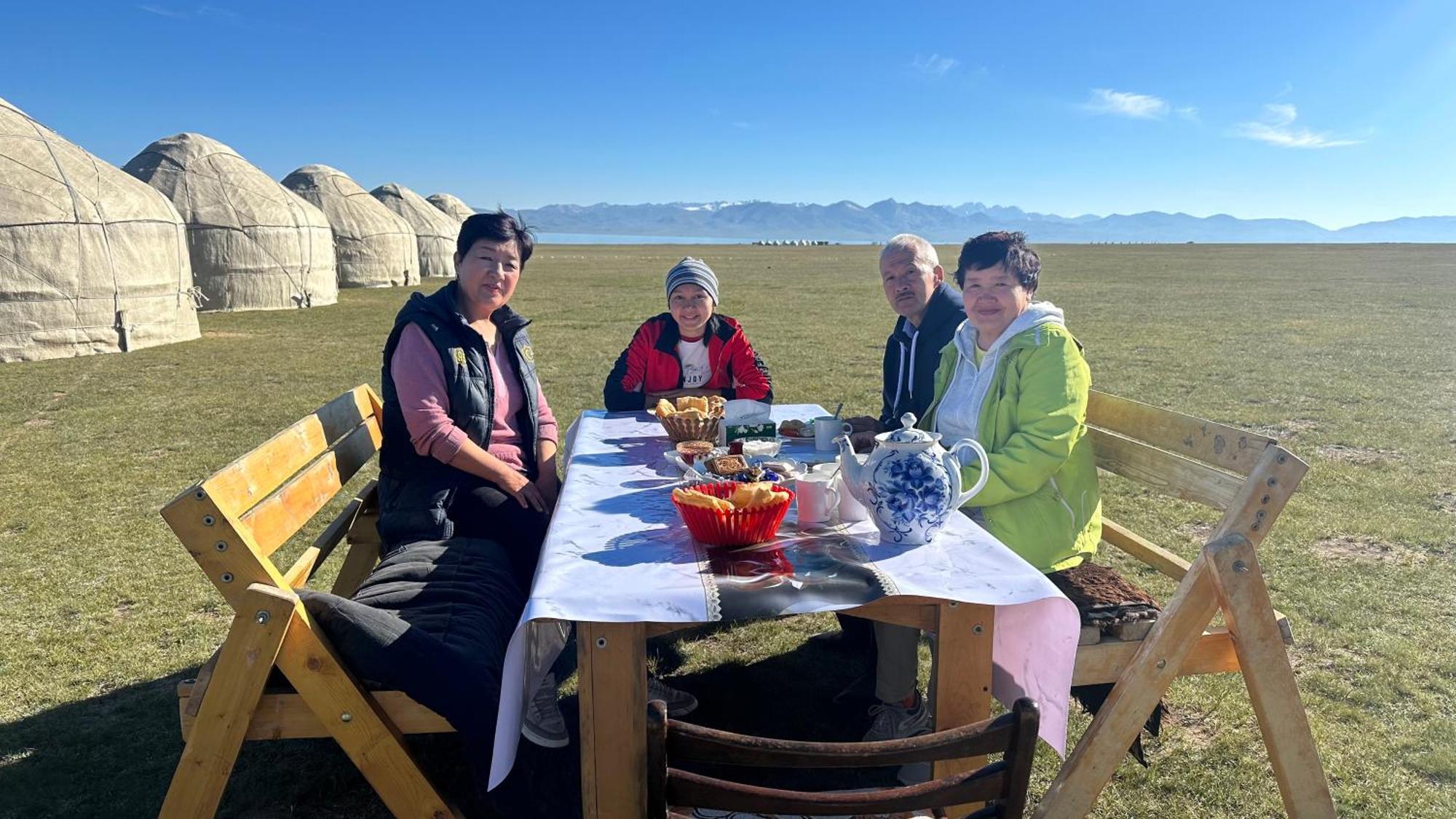 Yurt Camp Ali-Nur At Lake Song-Kol Юрточный Лагерь Али-Нур Озеро Сон-Куль Сон-Куль Кыргызстан Нарын Kyrgyzstan Naryn Exteriér fotografie