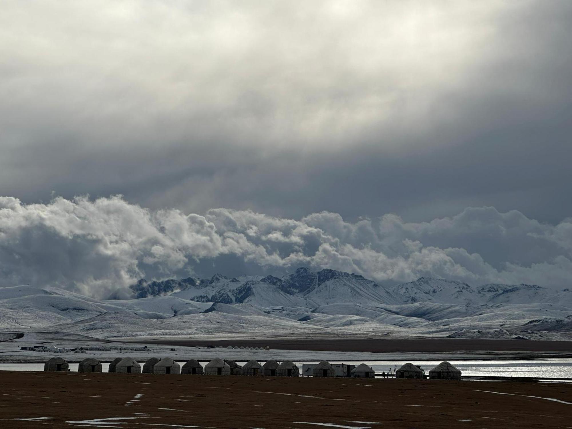 Yurt Camp Ali-Nur At Lake Song-Kol Юрточный Лагерь Али-Нур Озеро Сон-Куль Сон-Куль Кыргызстан Нарын Kyrgyzstan Naryn Exteriér fotografie
